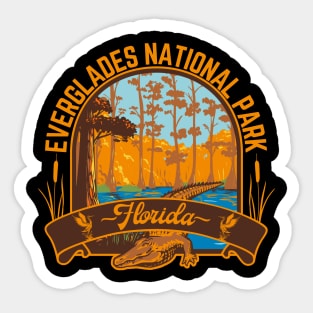 Everglades National Park Florida Sticker